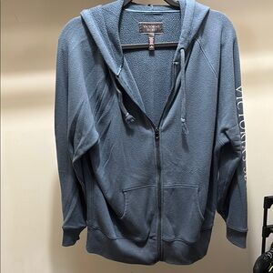 Victoria's Secret Slate Blue Hoodie
